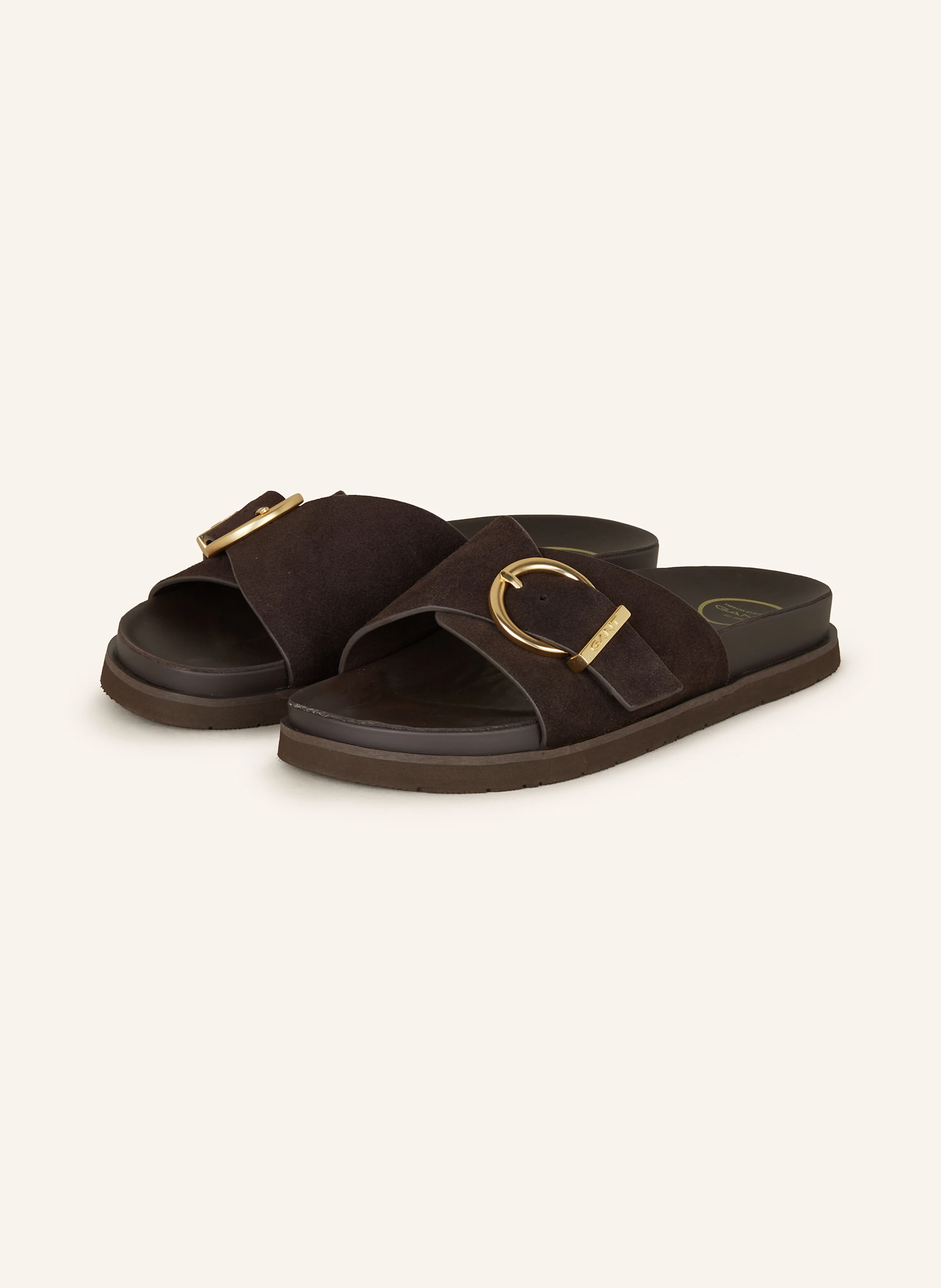 Gant  Damen Schuhe Mardale Sandalen aus Leder in braun 