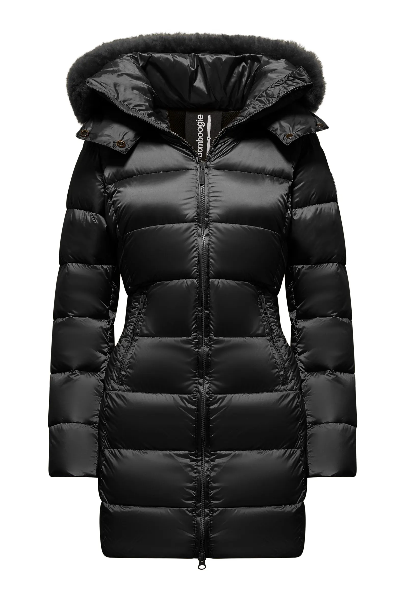  BomBoogie CW636LTDLC4 Daunenjacke aus Nylon Bright mit Pelzbesatz