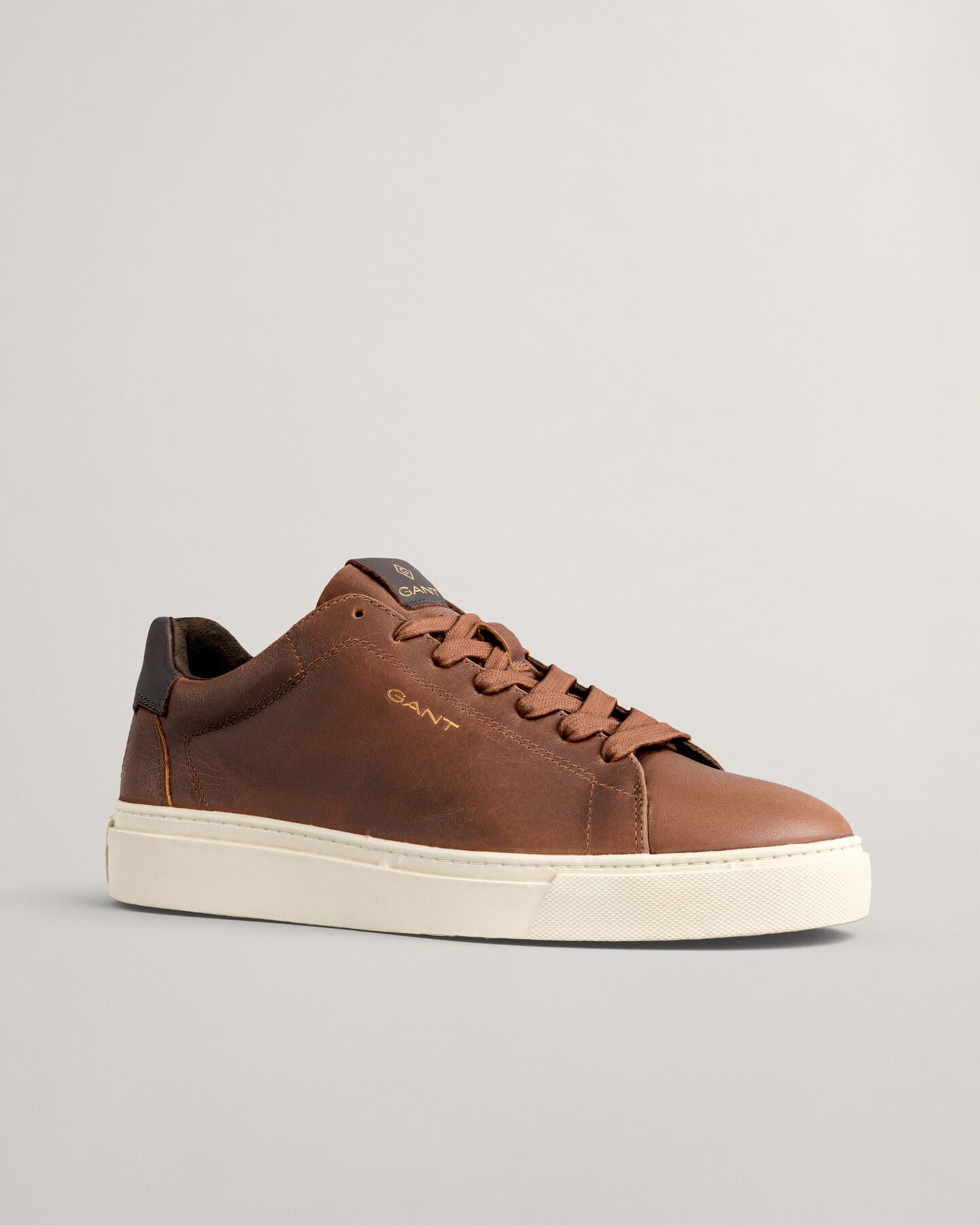 GANT Mc Julien Leder Sneaker gefüttert in rich brown 