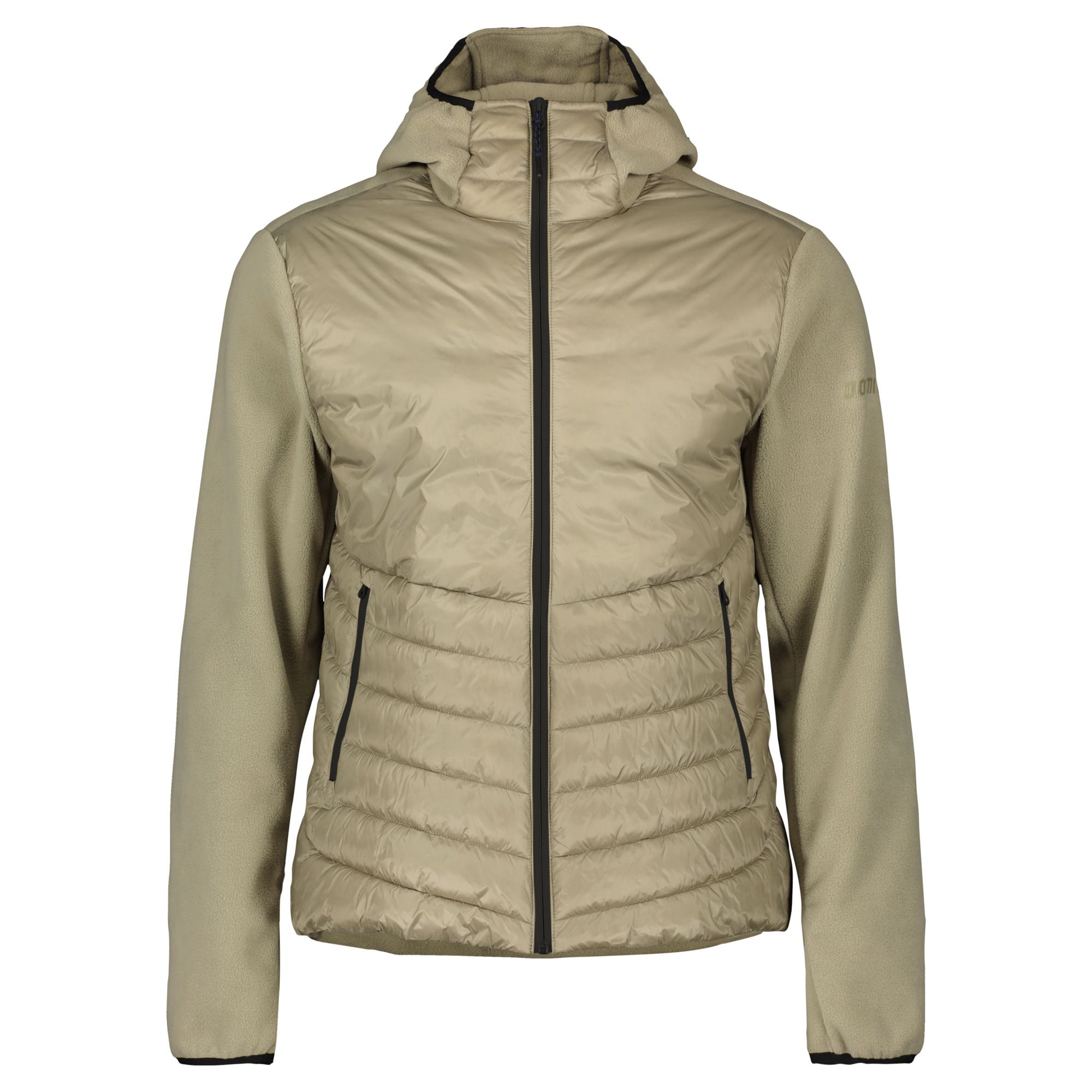 DOLOMITE Cristallo HYB H Herrenjacke in Safari Brown / Hybrid  ein Mix aus Fleece und Funktin