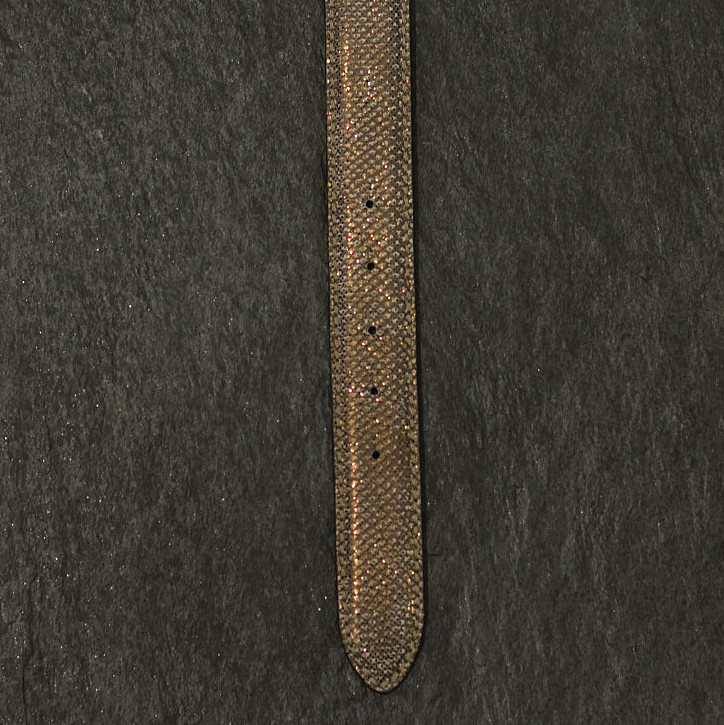 Reptile´s House Karung-Gürtel Wasserschlange Breite 3,5 cm in Rame / Kupfer