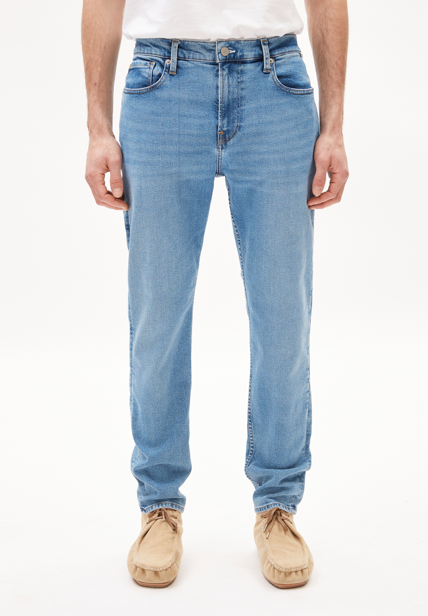 Armedangels  AARJO TARPA Tapered Jeans recycelter Baumwoll Mix Comfort-Stretch cloud