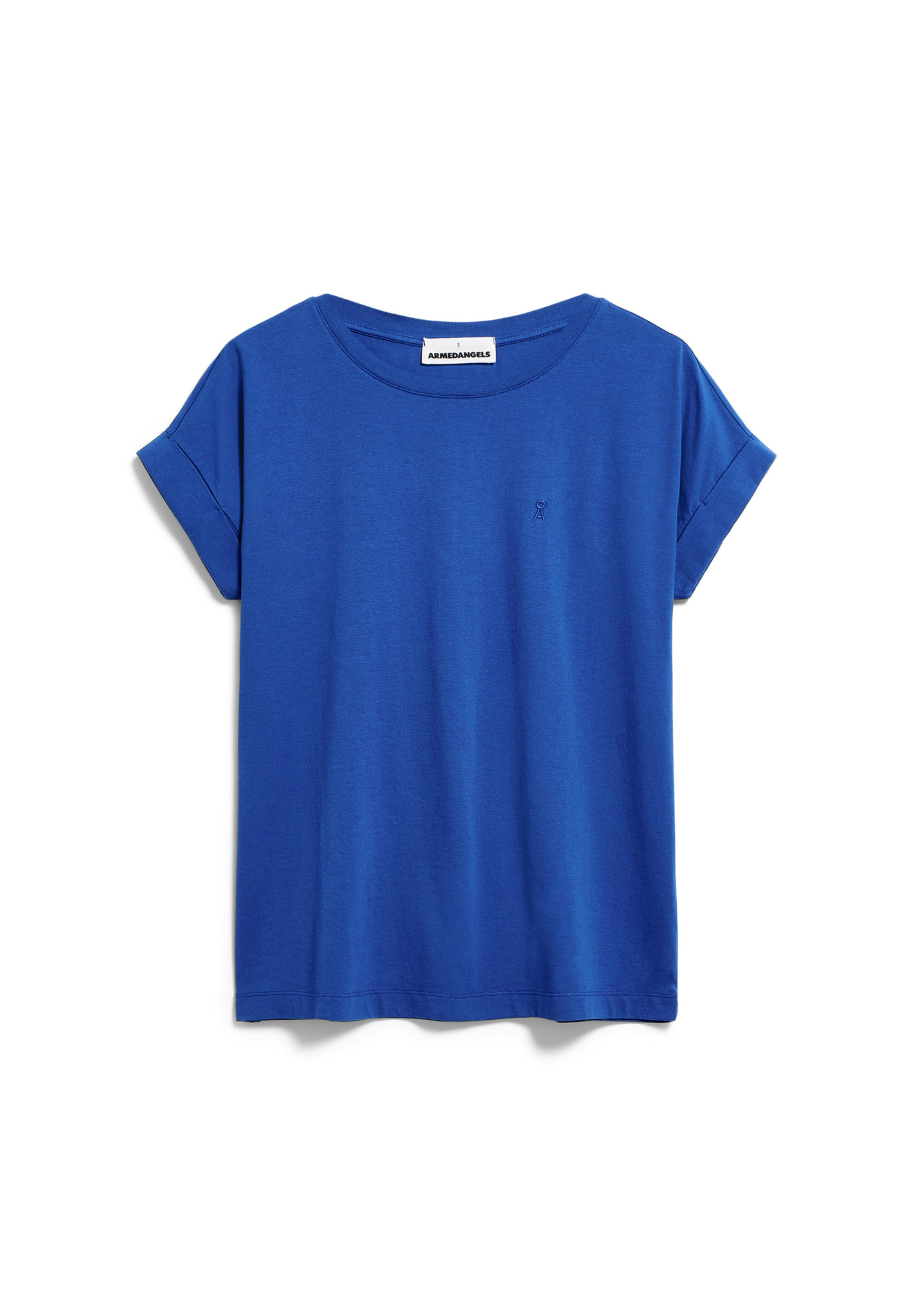 Armedangels IDAARA T-Shirt Loose Fit aus Bio-Baumwolle in dynamo blue