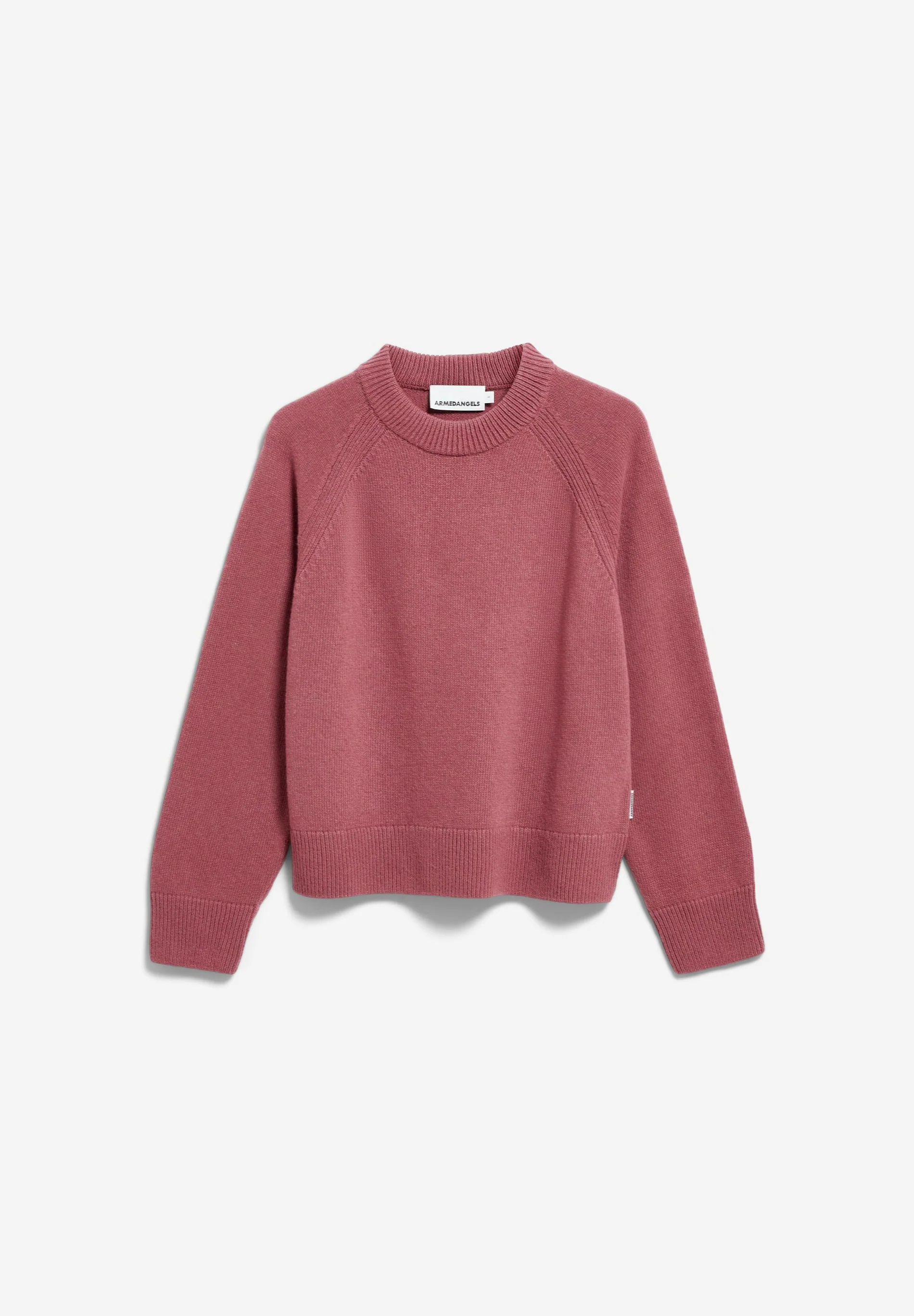 Armedangels WOLL-STRICKPULLOVER Bio-Woll Mix (recycelt) in velvet ember
