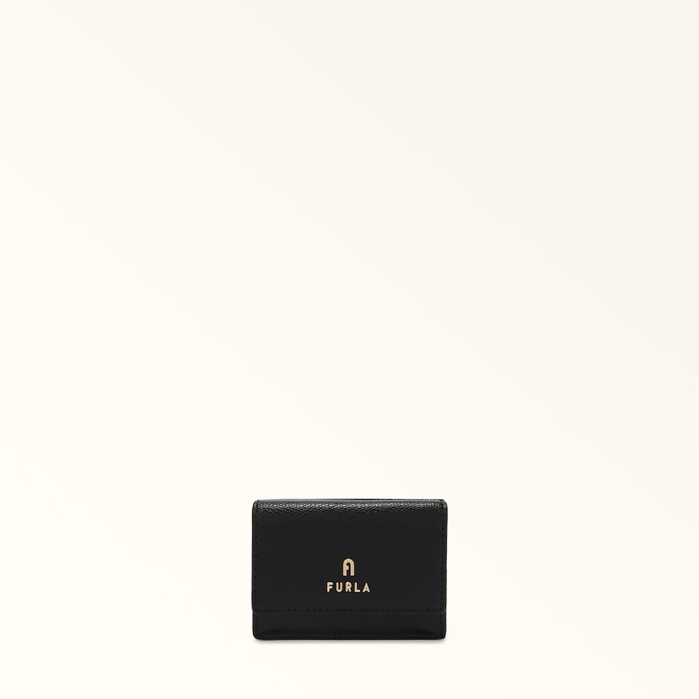 Furla Camelia Compact Wallet S in schwarz