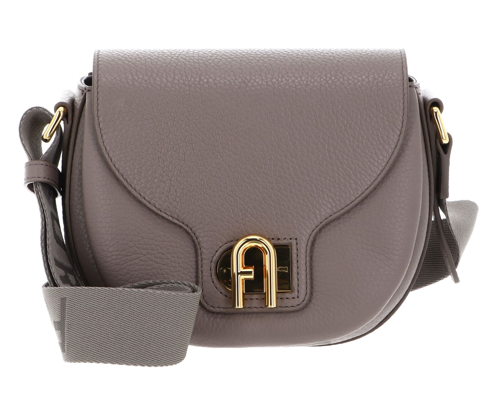 Furla Umhängetasche Lotus Mini Crossbody Bag Gray