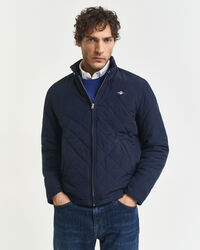 Gant Gesteppter Windcheater / Wasserabweisend Jacke in dunkelblau