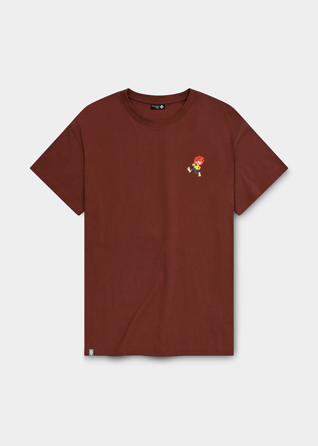 Bavarian Caps T-Shirt Pumuckl "Grantig by nature" - dunkelrot, v2 Unisex Bavarian Caps T-Shirt Pumuckl "Grantig by nature" - dunkelrot, v2 Unisex
