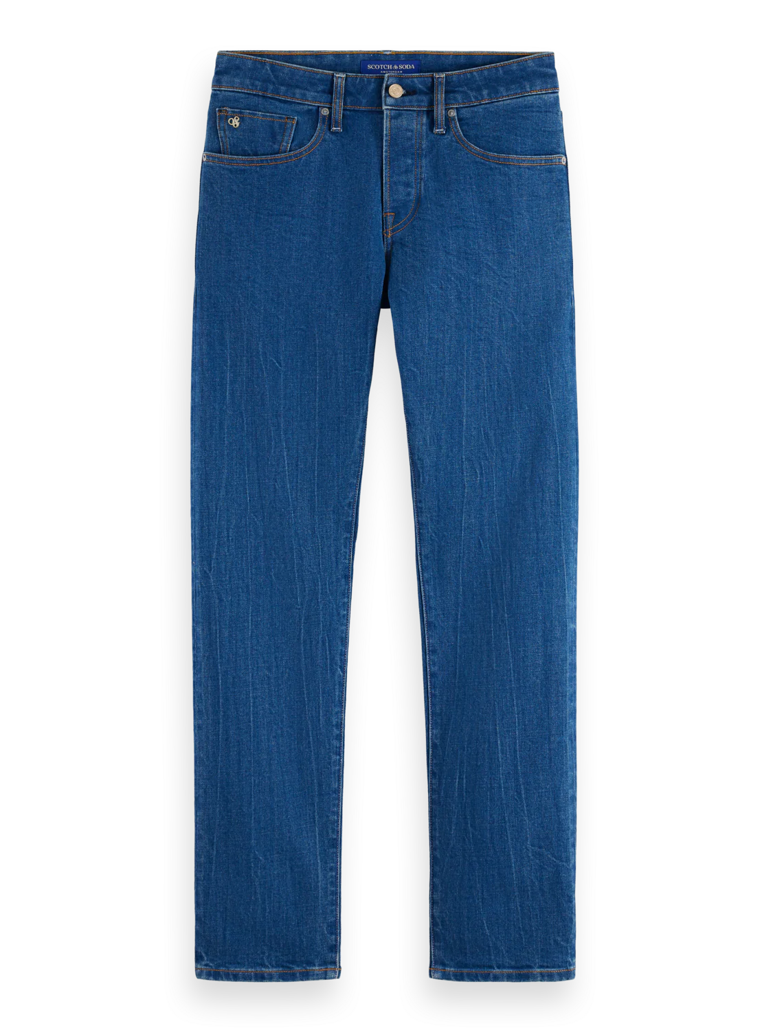 Scotch&Soda Ralston regular slim denim mit leichter Waschung