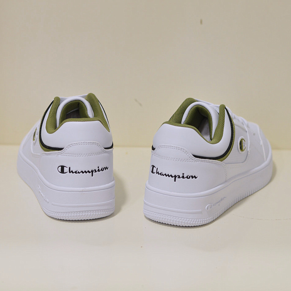 Champion RD18 Low S Low Cut Sneakers für Herren in weiß / grün Rebound