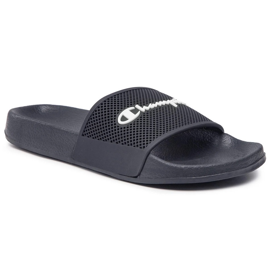 Champion Pantoletten/ Badelatschen Slide DAYTONA schwarz / weißer Logo-Applikation Champion Pantoletten/ Badelatschen Slide DAYTONA schwarz / weißer Logo-Applikation