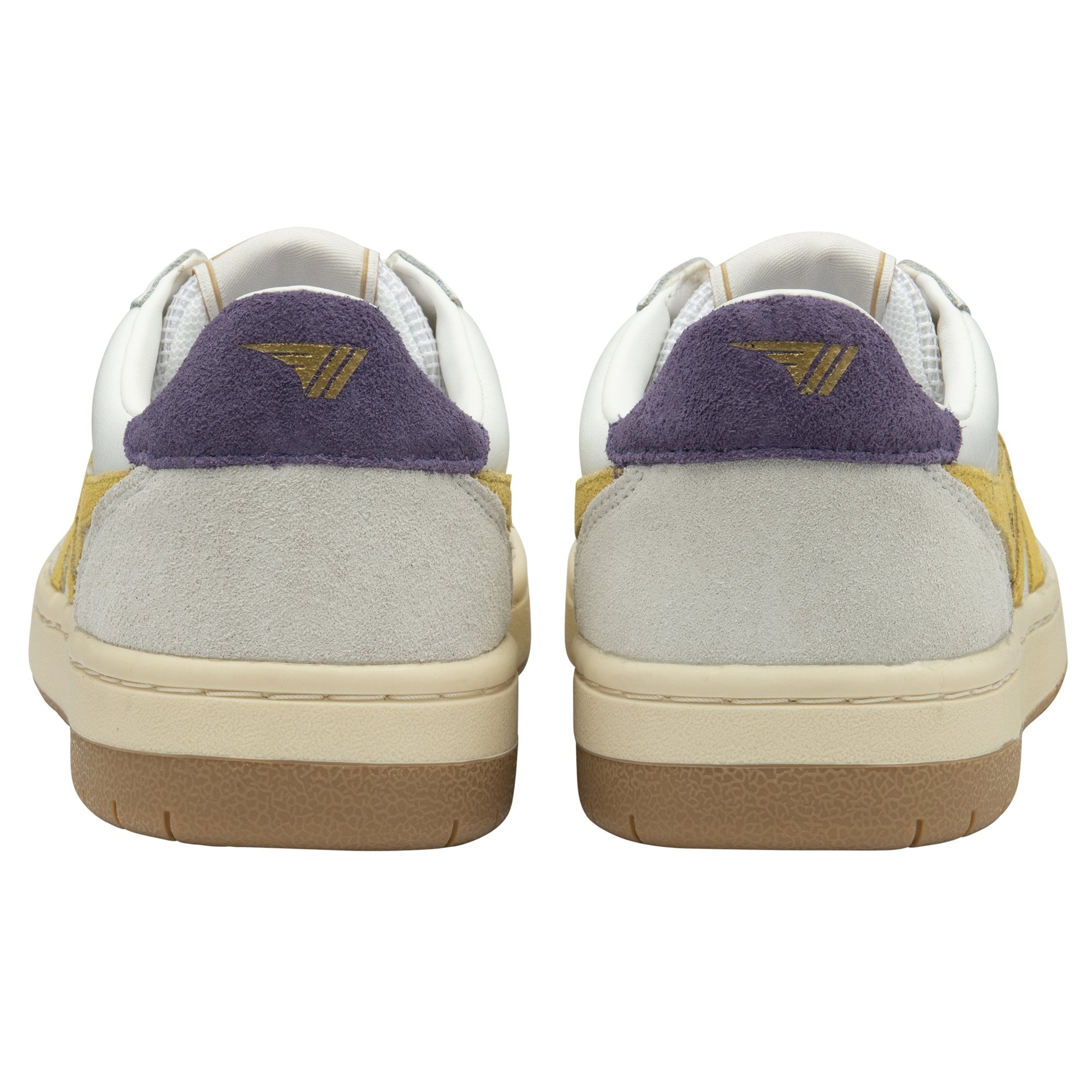 Gola Classics Women's Sneaker Hawk Trainers in White/Pollen/Plum Gola Classics Women's Sneaker Hawk Trainers in White/Pollen/Plum