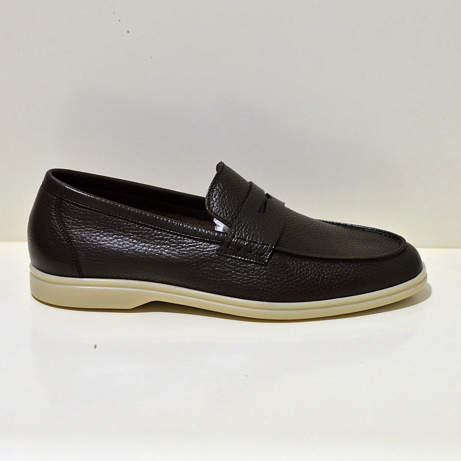 Berwick 1707 Klassische Slipper für Herren / Segelschuh aus Premiumleder in braun 