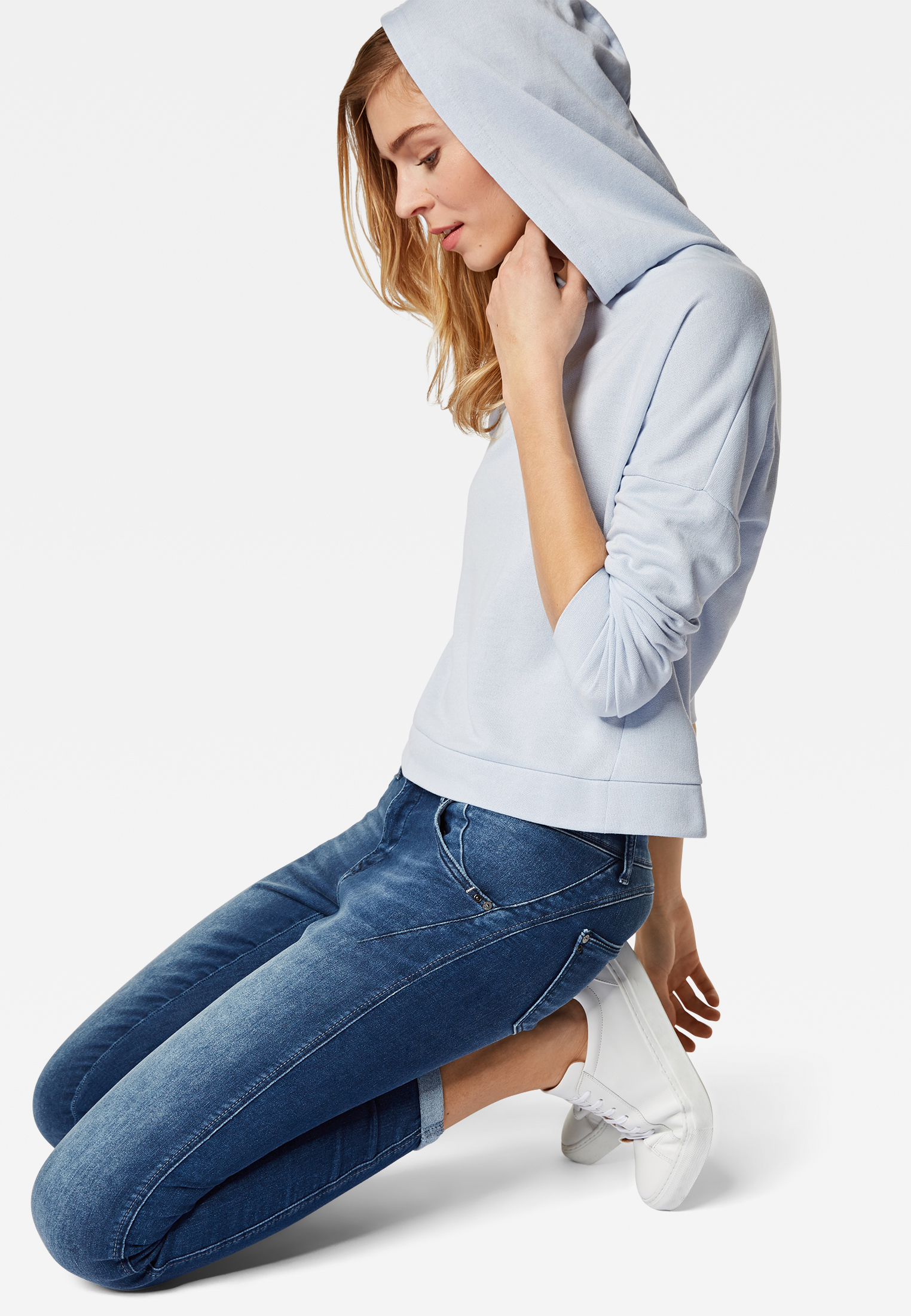 Mavi LEXY | Verkürzte Super Skinny Jeans mid brushed glam