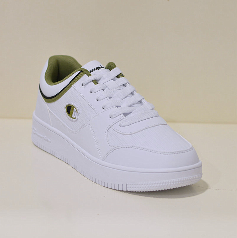 Champion RD18 Low S Low Cut Sneakers für Herren in weiß / grün Rebound