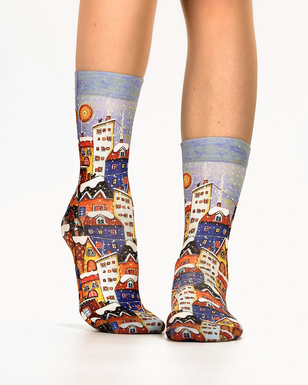 Socken wigglesteps Herren Socks Winterland Weihnachtssocken