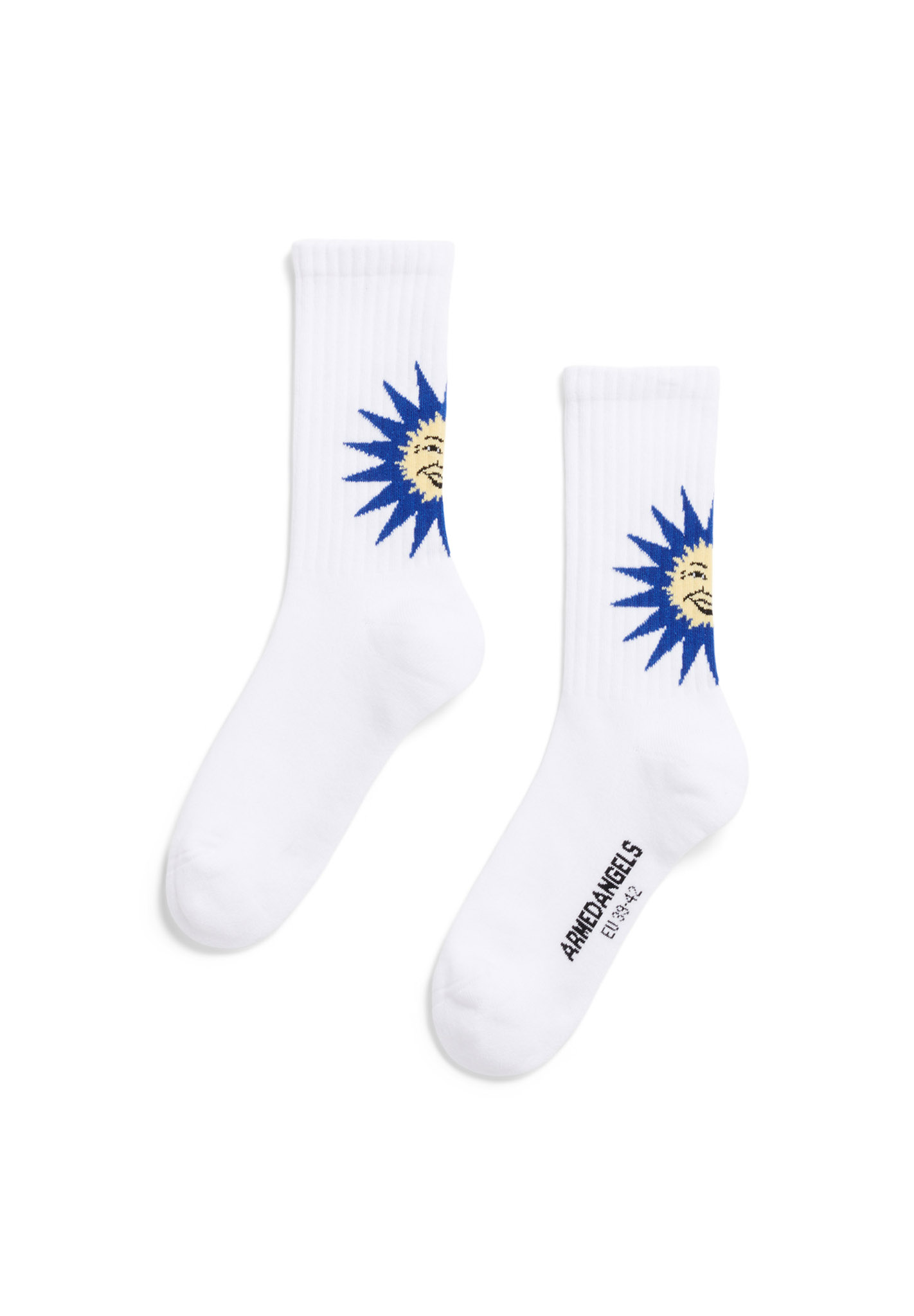 Armedanegls SAAMUS SUN Socken aus Bio-Baumwoll Mix in white Armedanegls SAAMUS SUN Socken aus Bio-Baumwoll Mix in white