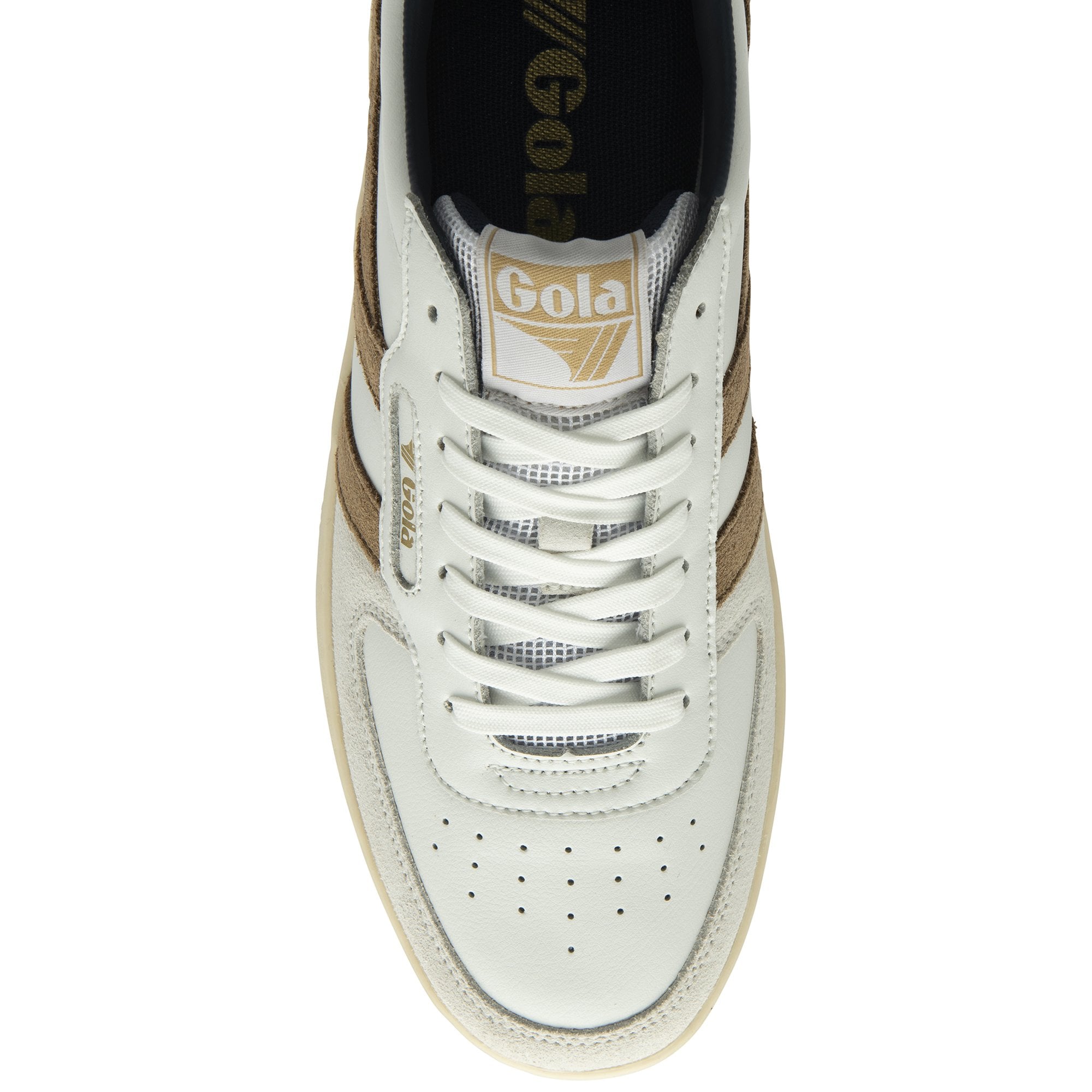 Gola Classics Sneaker Men's Hawk Trainers White/Tobacco/Navy Gola Classics Sneaker Men's Hawk Trainers White/Tobacco/Navy