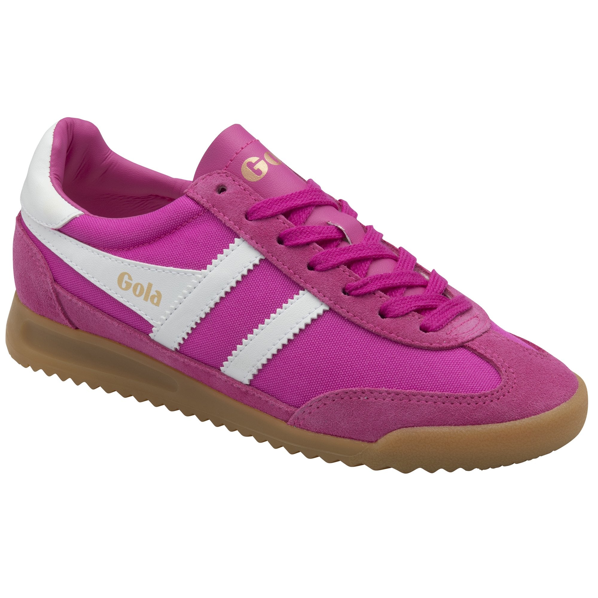 Gola Classics Sneaker Women's Tornado Trainers in Shocking Pink/White Gola Classics Sneaker Women's Tornado Trainers in Shocking Pink/White