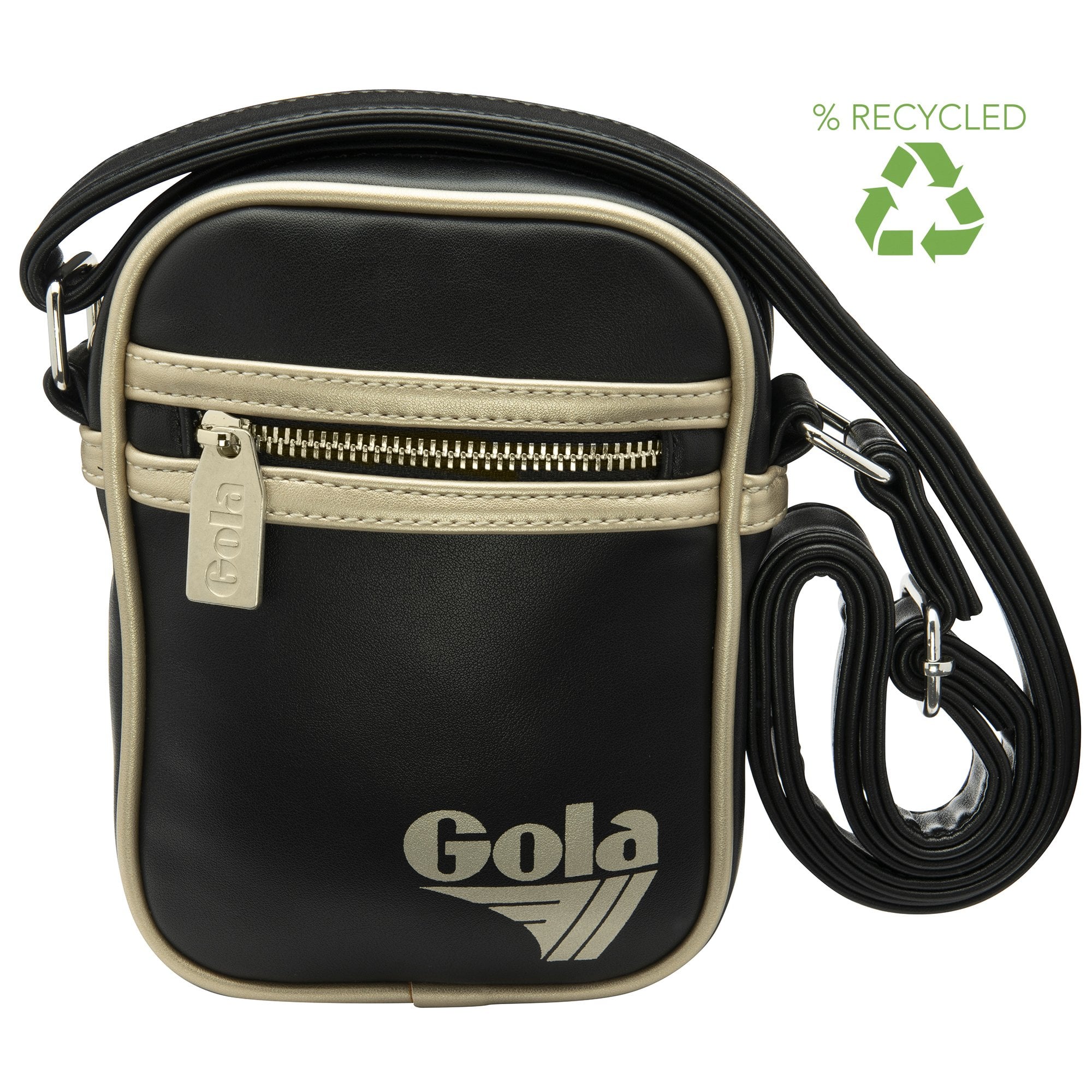 Gola Classics Washington Shoulder Bag Unisex Black/Gold / Umhängetasche  Kopie