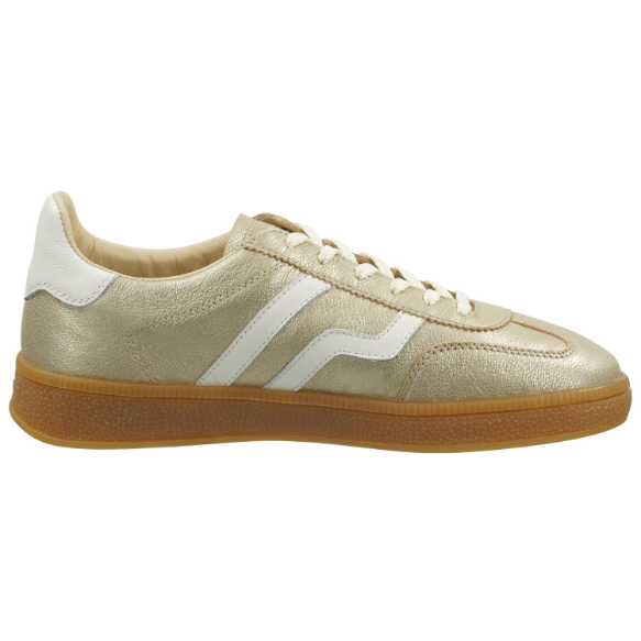 Gant Cuzima Damen Sneaker aus Metallic-Leder in Gold Gant Cuzima Damen Sneaker aus Metallic-Leder in Gold