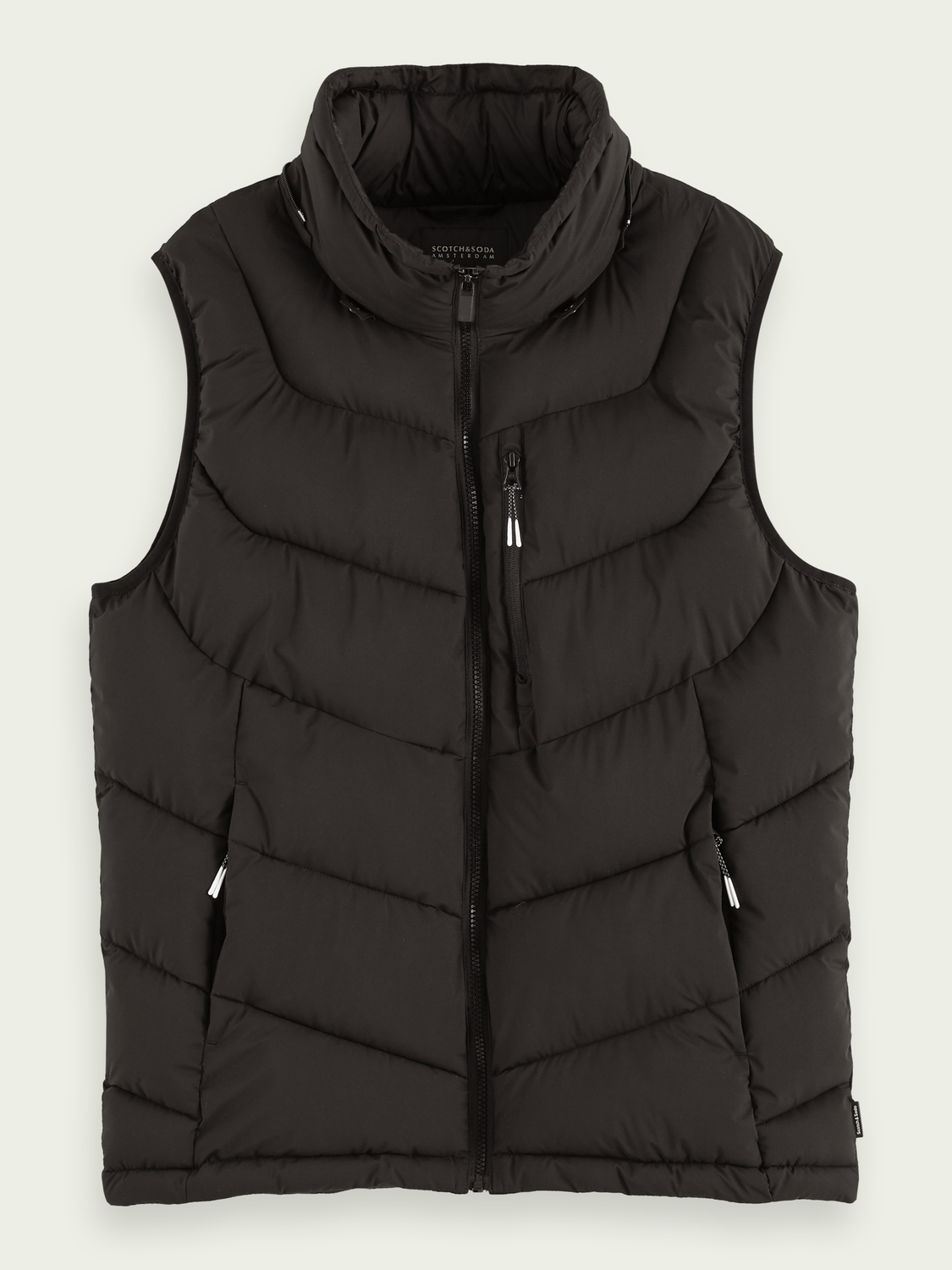 Scotch&Soda Gesteppter Bodywarmer Weste in schwarz Scotch&Soda Gesteppter Bodywarmer Weste in schwarz
