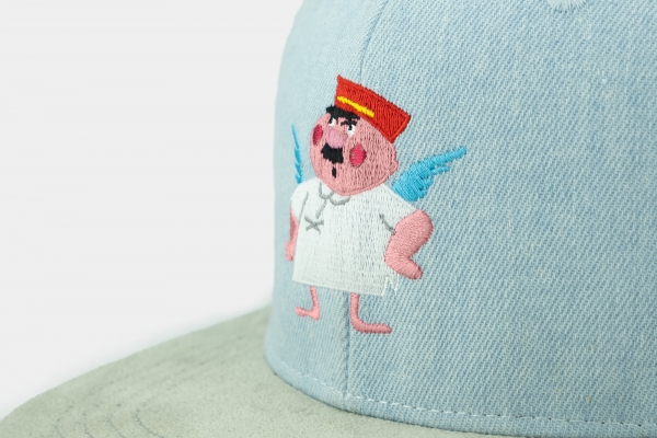 Bavarian Caps "Aloisius" - denim (Snapback) Cap 