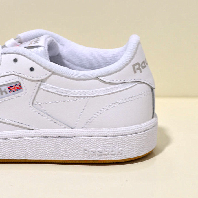 Reebok Damen Lifestyle-Schuhe Club C 85 Leder Sneaker in weiß 