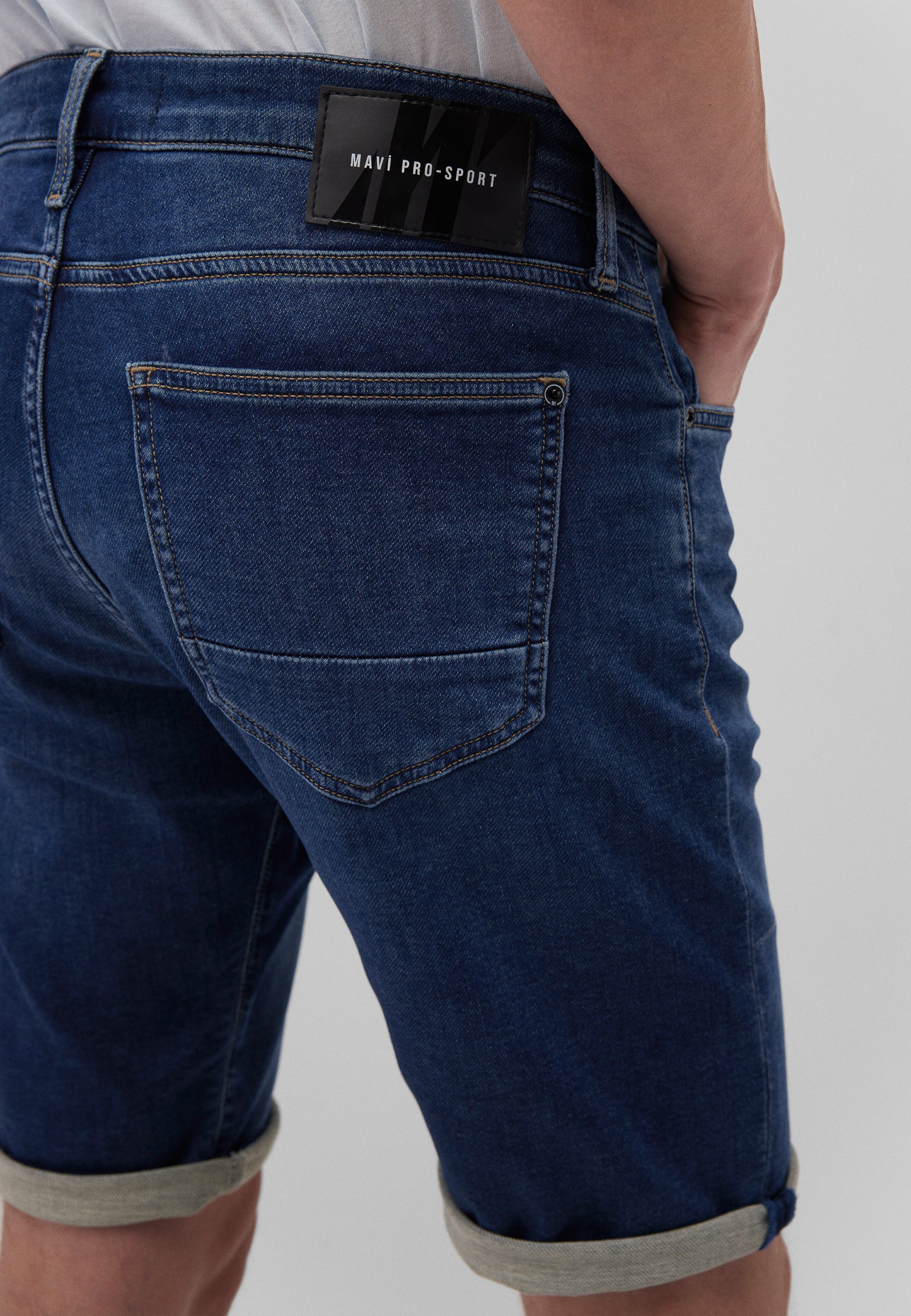 Mavi TIM | Skinny Fit Jeans Short 04284-89091 Dunkelblau / kurze Hose Mavi TIM | Skinny Fit Jeans Short 04284-89091 Dunkelblau / kurze Hose