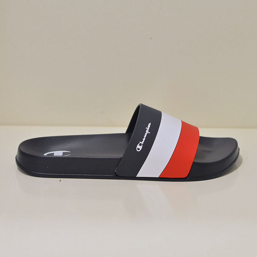 Champion All American Slide Unisex in blau / Badeschlappen