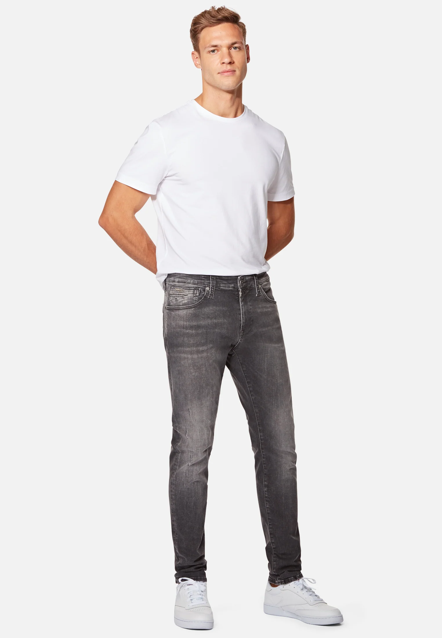 Mavi Jeans JAMES | Skinny, Zip Fly 00424-90944 skinny | niedrig | Dunkelgrau Mavi Jeans JAMES | Skinny, Zip Fly 00424-90944 skinny | niedrig | Dunkelgrau