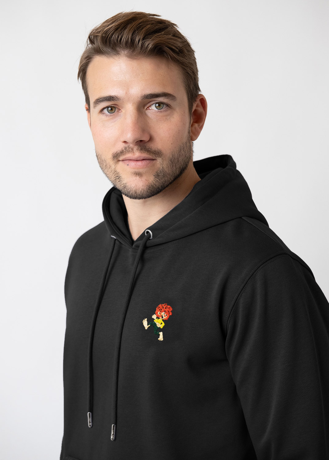 Bavarian Caps Hoodie Pumuckl neu "Grantig by nature" unisex - schwarz, v2