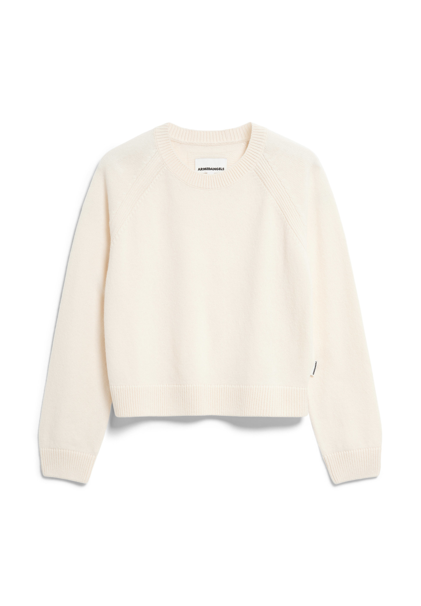 Armedangels DILIRIAA REGLANA Pullover Loose Fit aus Bio-Woll Mix in oatmilk Armedangels DILIRIAA REGLANA Pullover Loose Fit aus Bio-Woll Mix in oatmilk