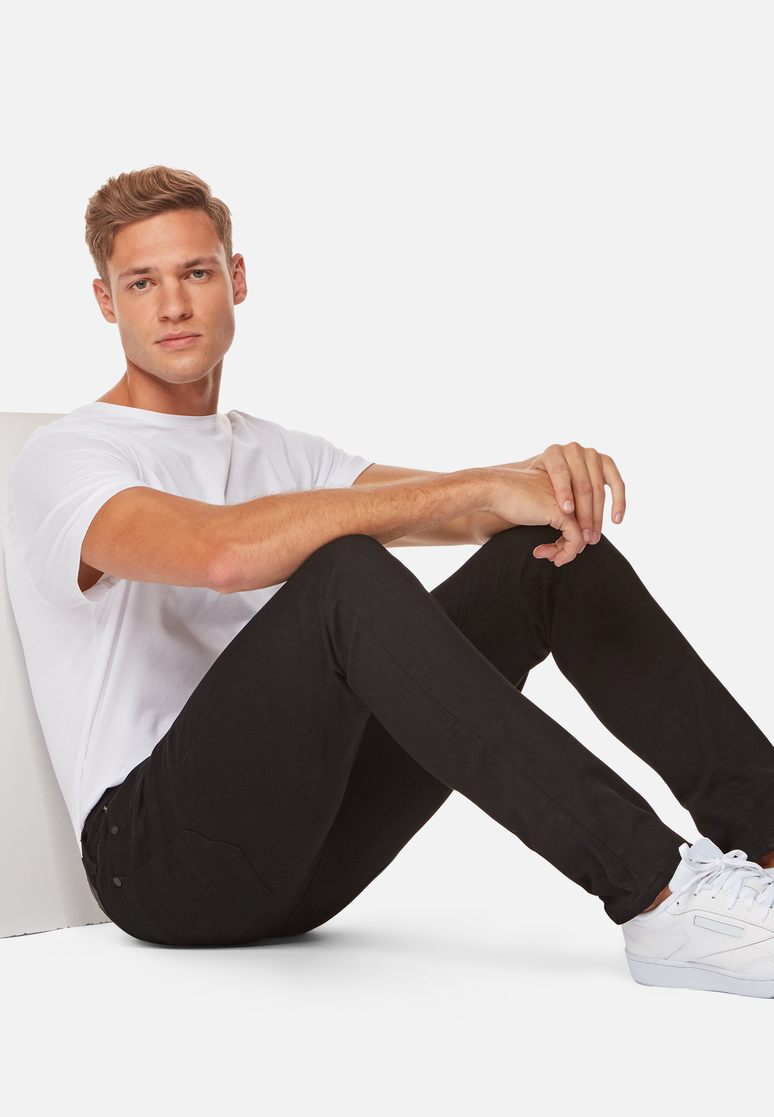 Mavi Jeans YVES | Slim Skinny, black coated Ultra Move 