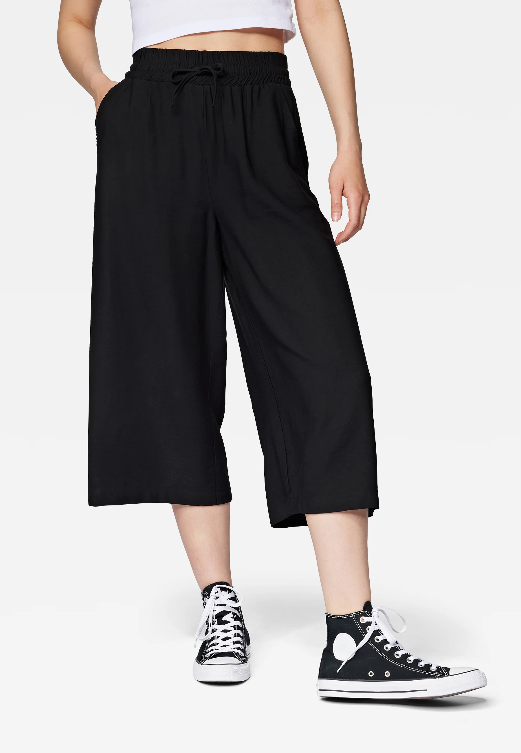 Mavi CULOTTE | Culotte Hose 1010134-900 wide | in Schwarz Mavi CULOTTE | Culotte Hose 1010134-900 wide | in Schwarz