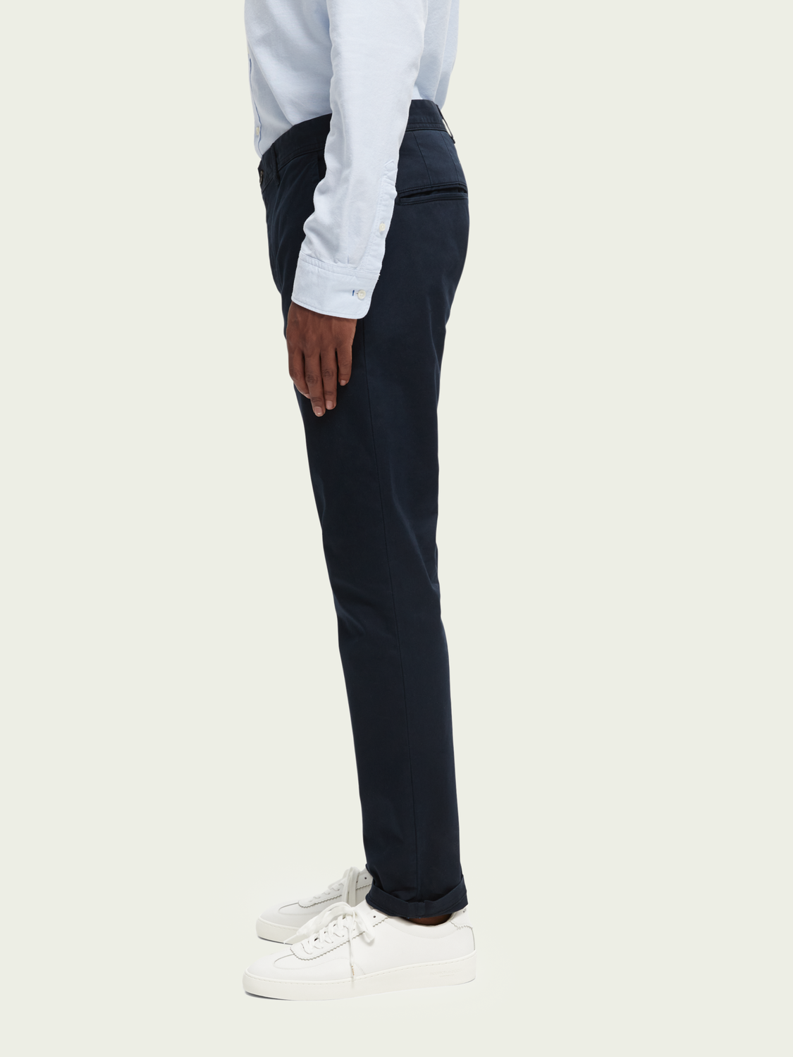 Scotch&Soda ChinoMott super-slim fit aus organic cotton in Night Scotch&Soda ChinoMott super-slim fit aus organic cotton in Night