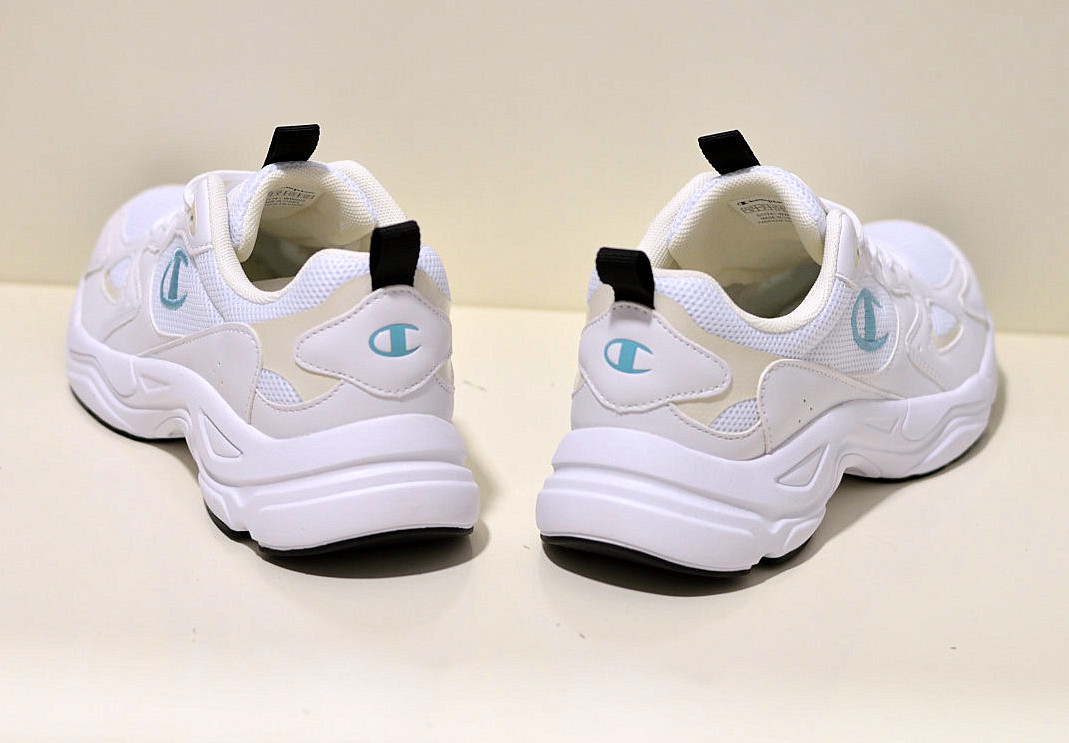 Champion Sneakers Countess Mesh Low Cut in weiß / blau