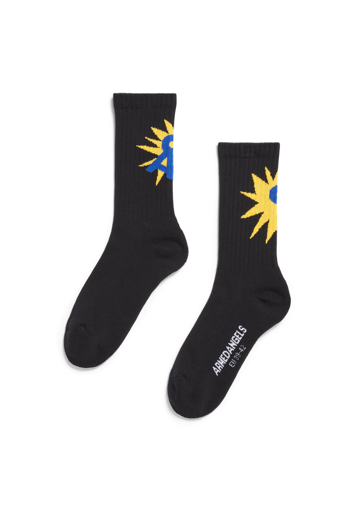 Armedanegls SAAMUS SUN Socken aus Bio-Baumwoll Mix in black Armedanegls SAAMUS SUN Socken aus Bio-Baumwoll Mix in black