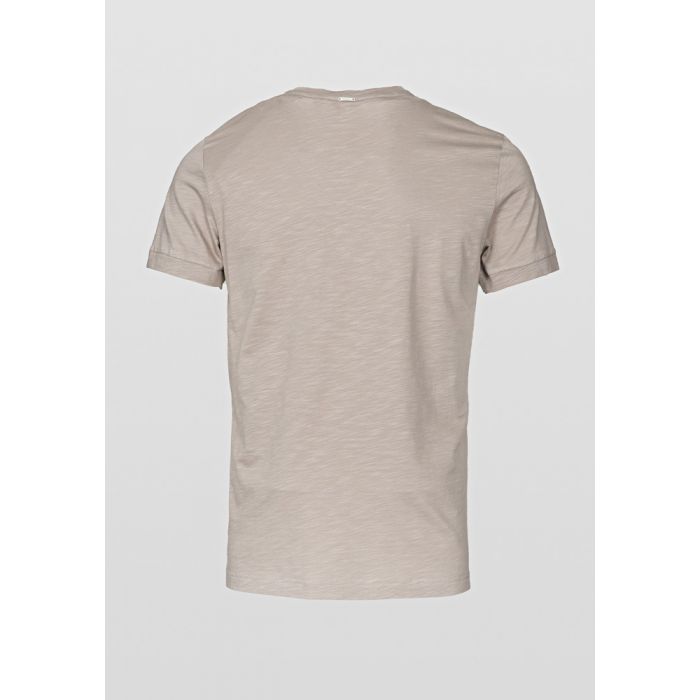 Antony Morato T-SHIRT AUS 100 % GEFLAMMTER BAUMWOLLE MIT BRUSTTASCHE