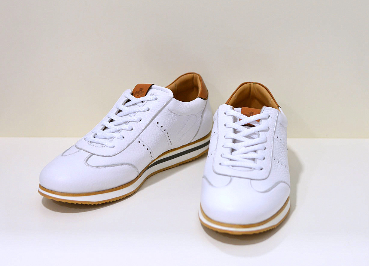 Berwick 1707 edle handgearbeiterte Hirschleder Sneaker