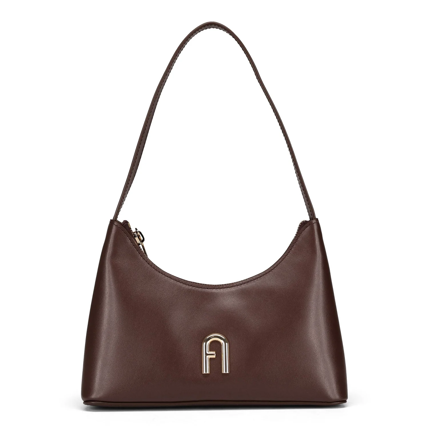 Furla Diamante Schultertasche S in braun / Shoulder Bag espresso