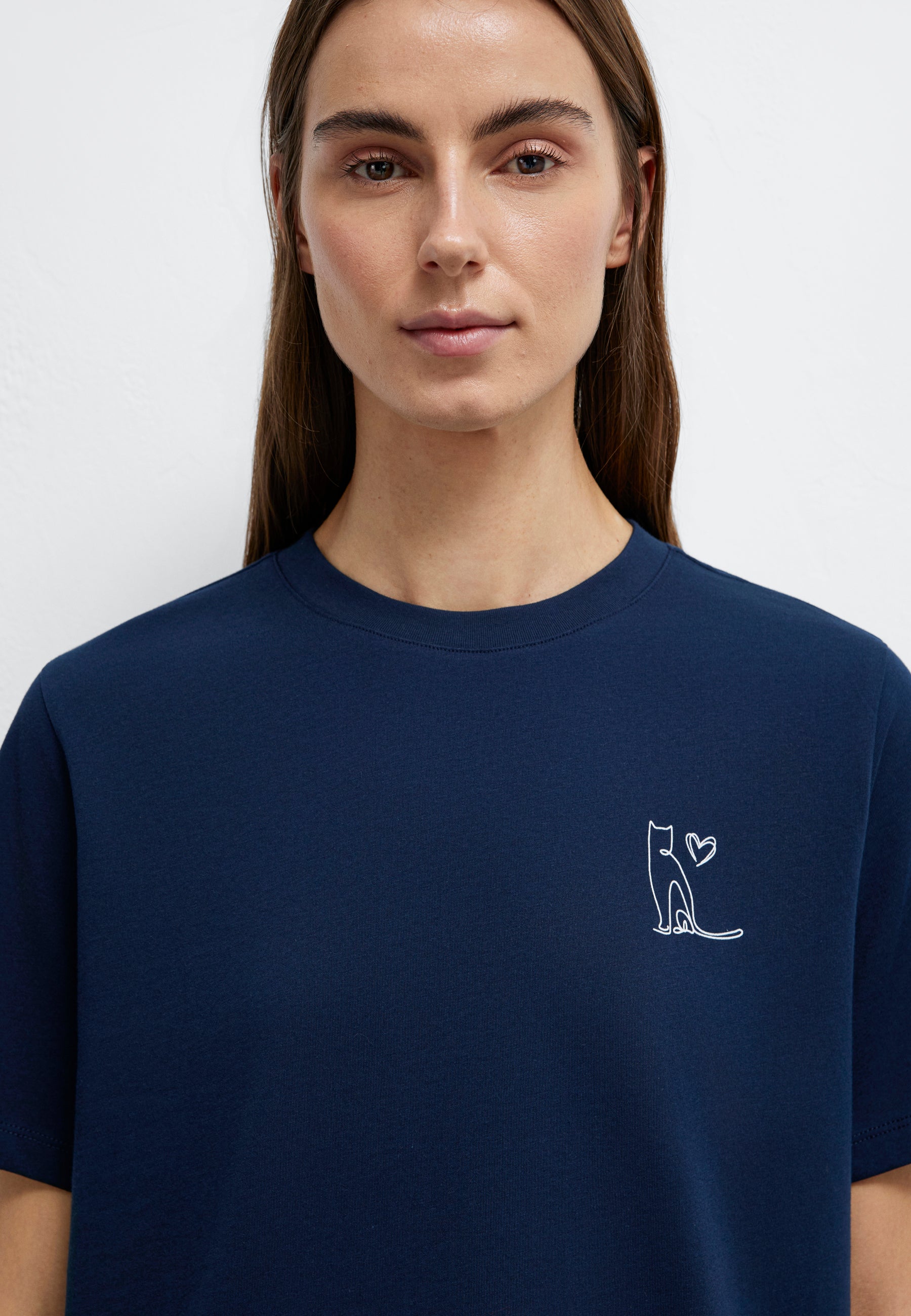 Mavi GRAPHIC PRINTED FASHION JERSEY | T-Shirt mit Katzen Print M1613786-82318