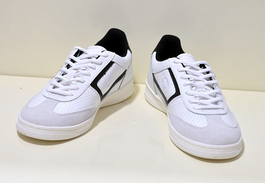 Champion CL78 LP Herren Leder Sneaker in weiß / schwarz 