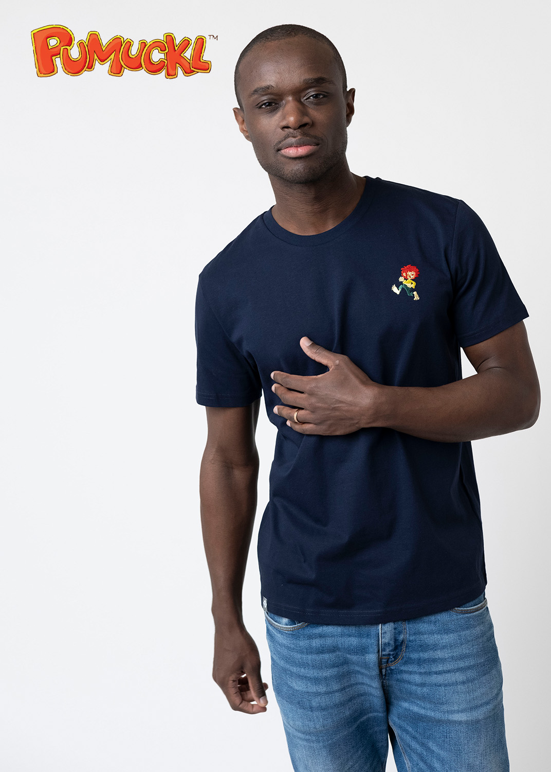 Bavarian Caps T-Shirt "Pumuckl" - dunkelblau HT53