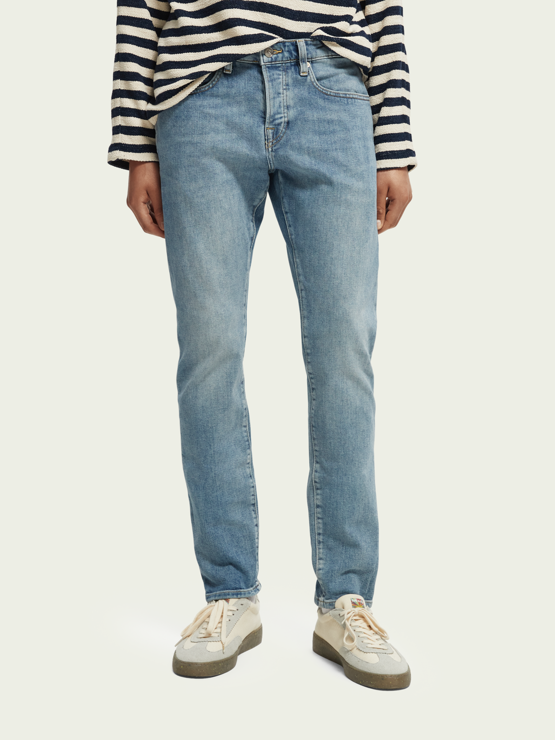 Scotch&Soda Ralston Regular Slim Fit Jeans aus Bio Baumwolle – in  Aqua Blue 
