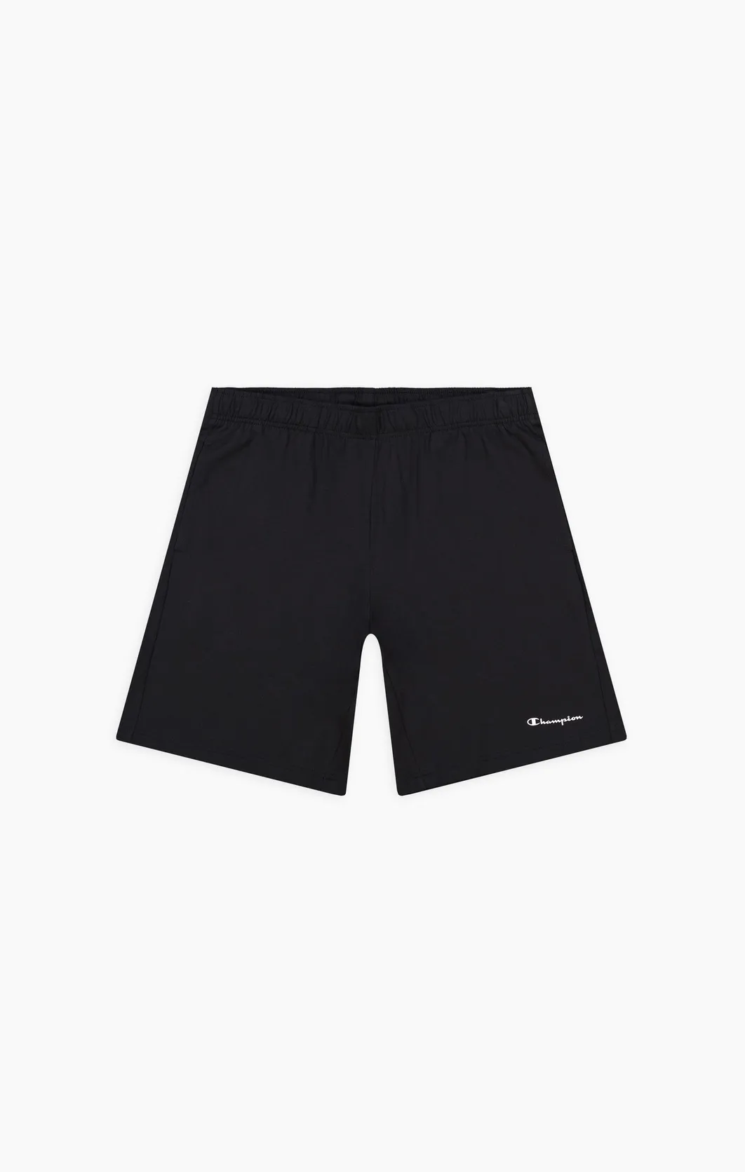 Champion Baumwoll Shorts mit Tasche und kleinem Logo-Schriftzug