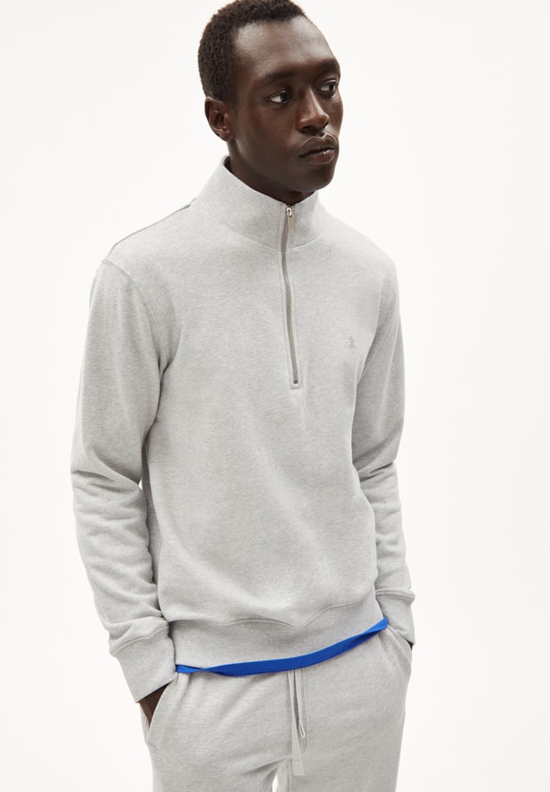 Armedangels  WAALI COMFORT Sweatshirt aus Bio-Baumwolle in grey melange
