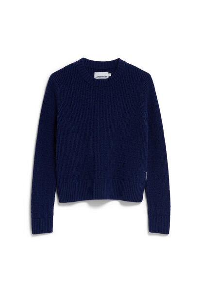 Armedangels  FABIOLAA Pullover Regular Fit aus Bio-Woll Mix in deep sea blue