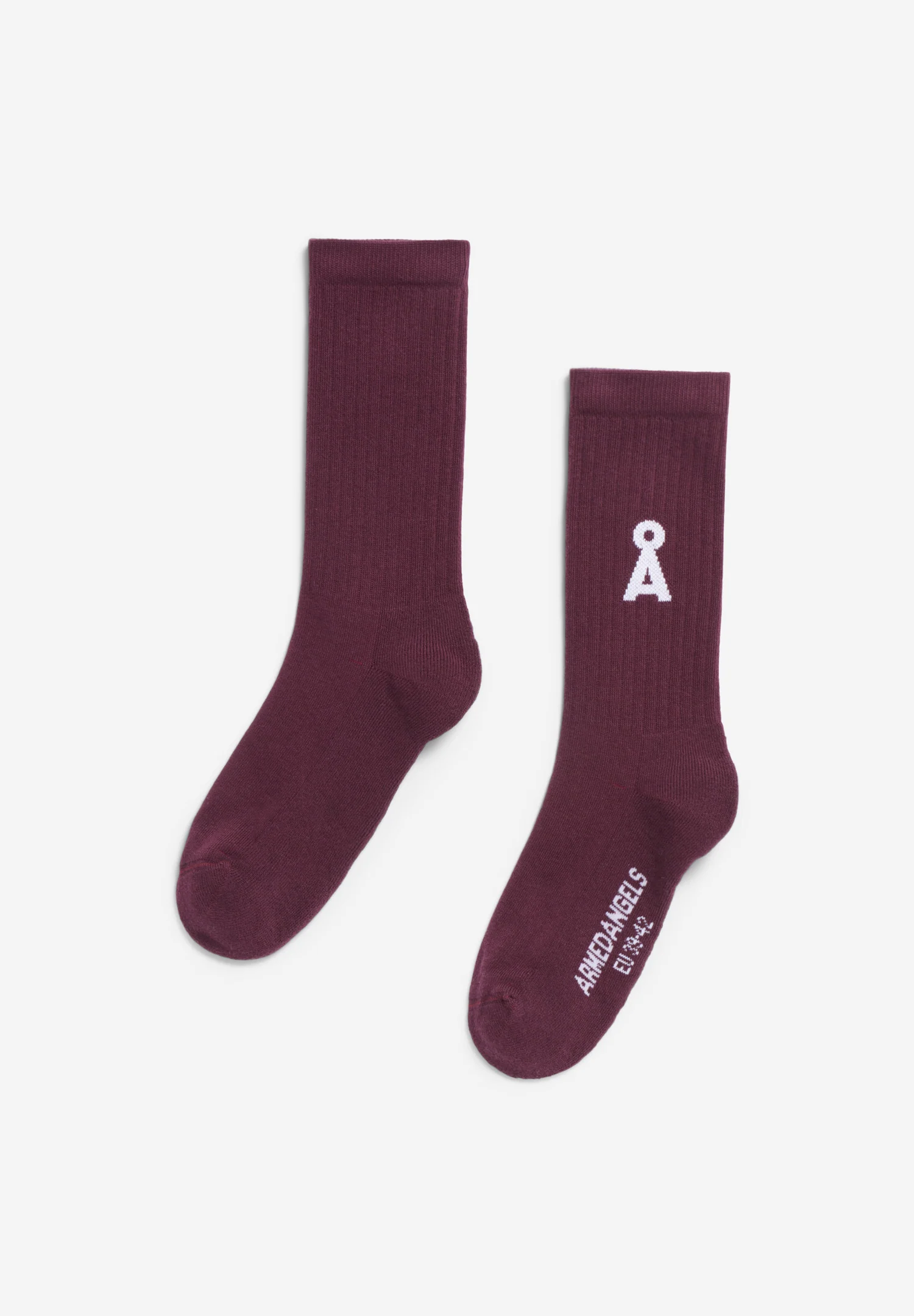 Armedangels SAAMUS BOLD Socken aus Bio-Baumwolle in dark cranberry Armedangels SAAMUS BOLD Socken aus Bio-Baumwolle in dark cranberry