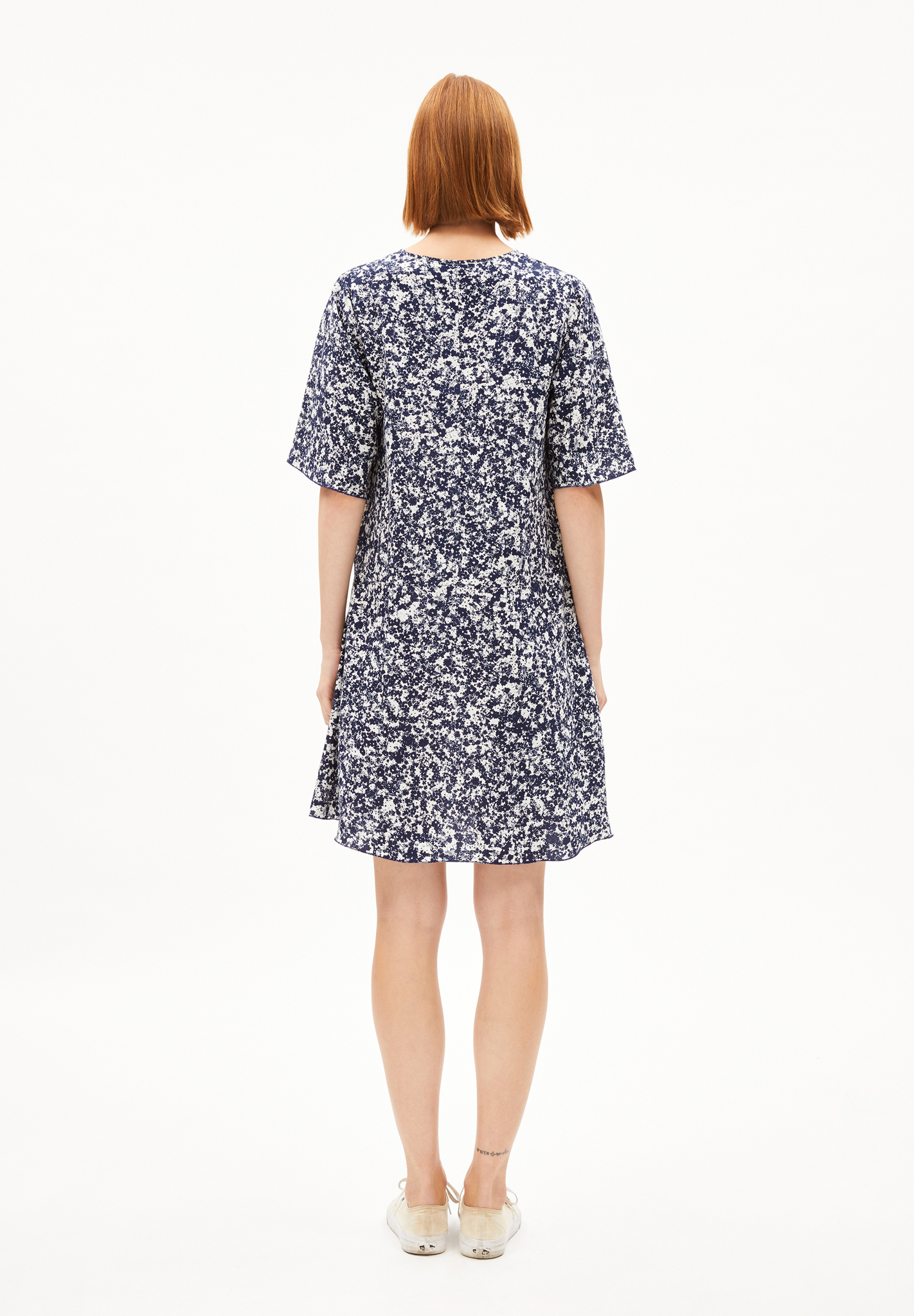  Armedangels  MAAERHA MOSAIC LINO Webkleid aus Leinen-Mix